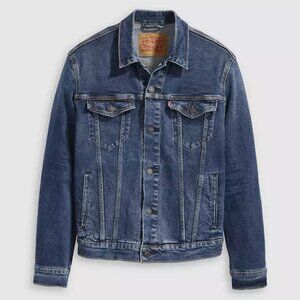 Levi's Trucker Jacket, Colusa - Medium Wash, Size Medium, EUC